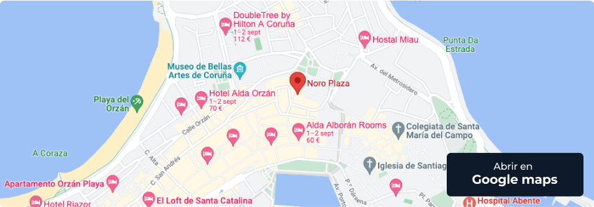 Mapa ubicación Noro Plaza
